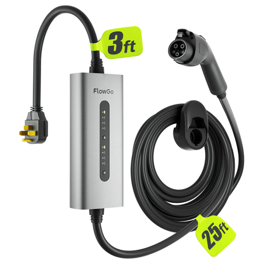 Flowgo 40A Level 2 Tesla Charger (NACS) – 240V
