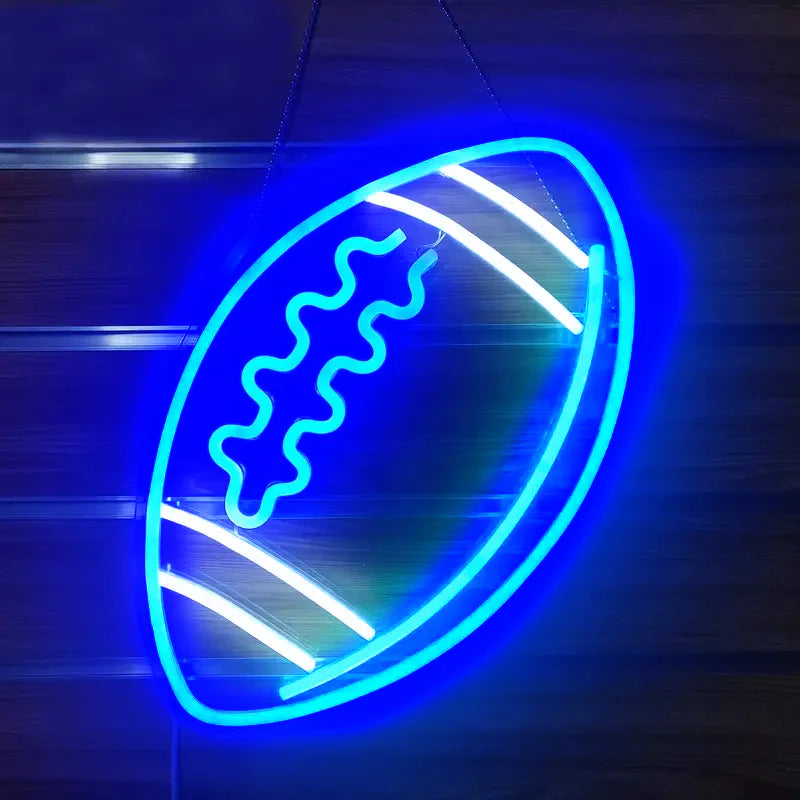 Rugby LED Neon Sign Light