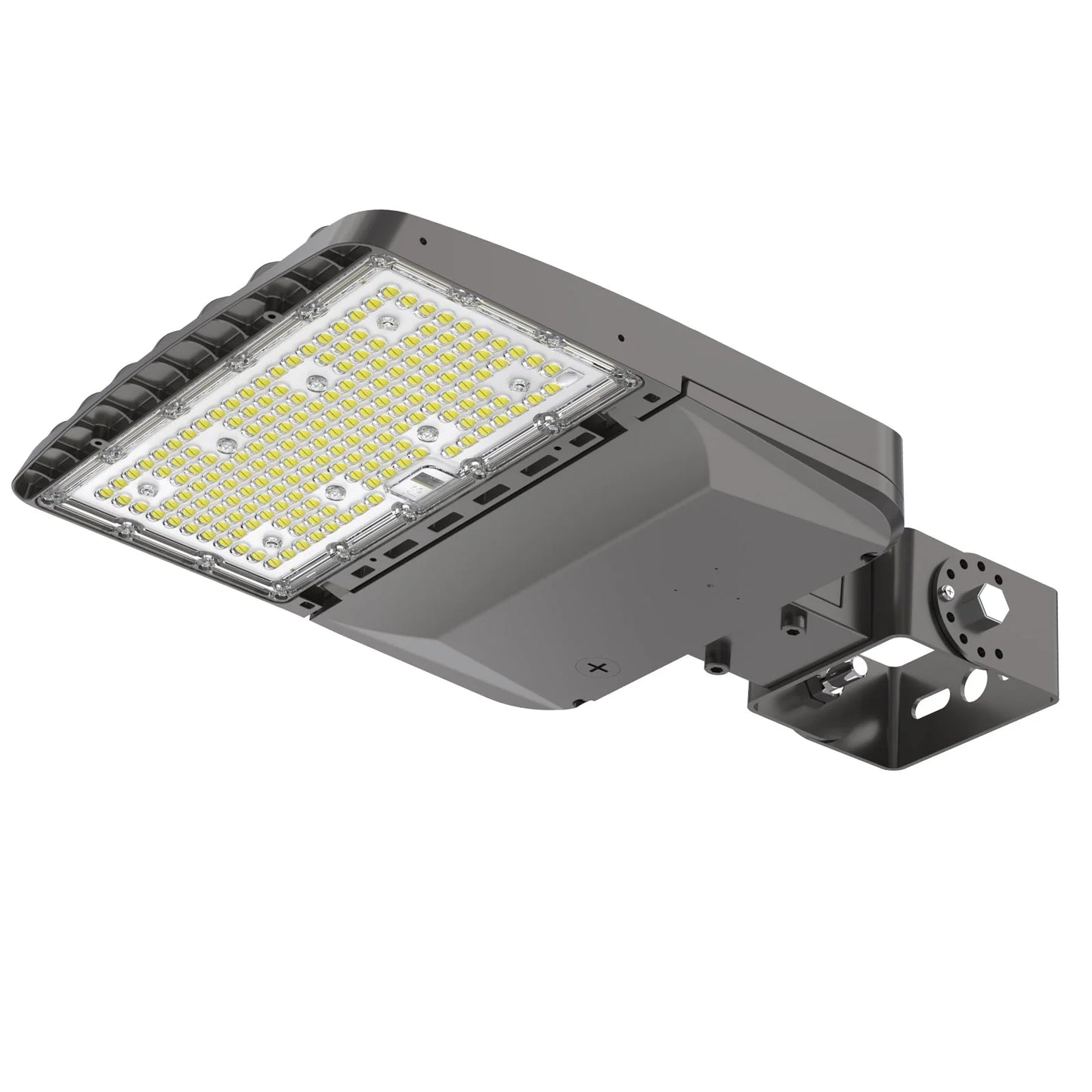 Parking Lot Light - Dark Bronze XALH Series With Shortcap, 47430lumens, CCT&Wattage Selectable, AC 277V-480V