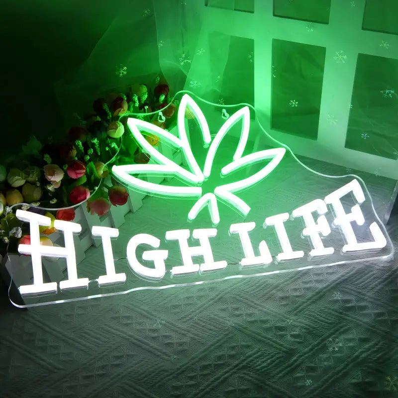 High Life Letter Neon Sign Light