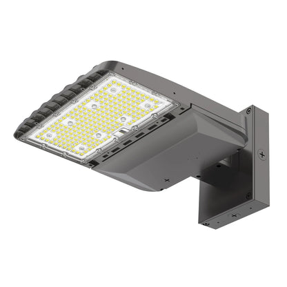 Parking Lot Light - Dark Bronze XALH Series With Shortcap, 47430lumens, CCT&Wattage Selectable, AC 277V-480V