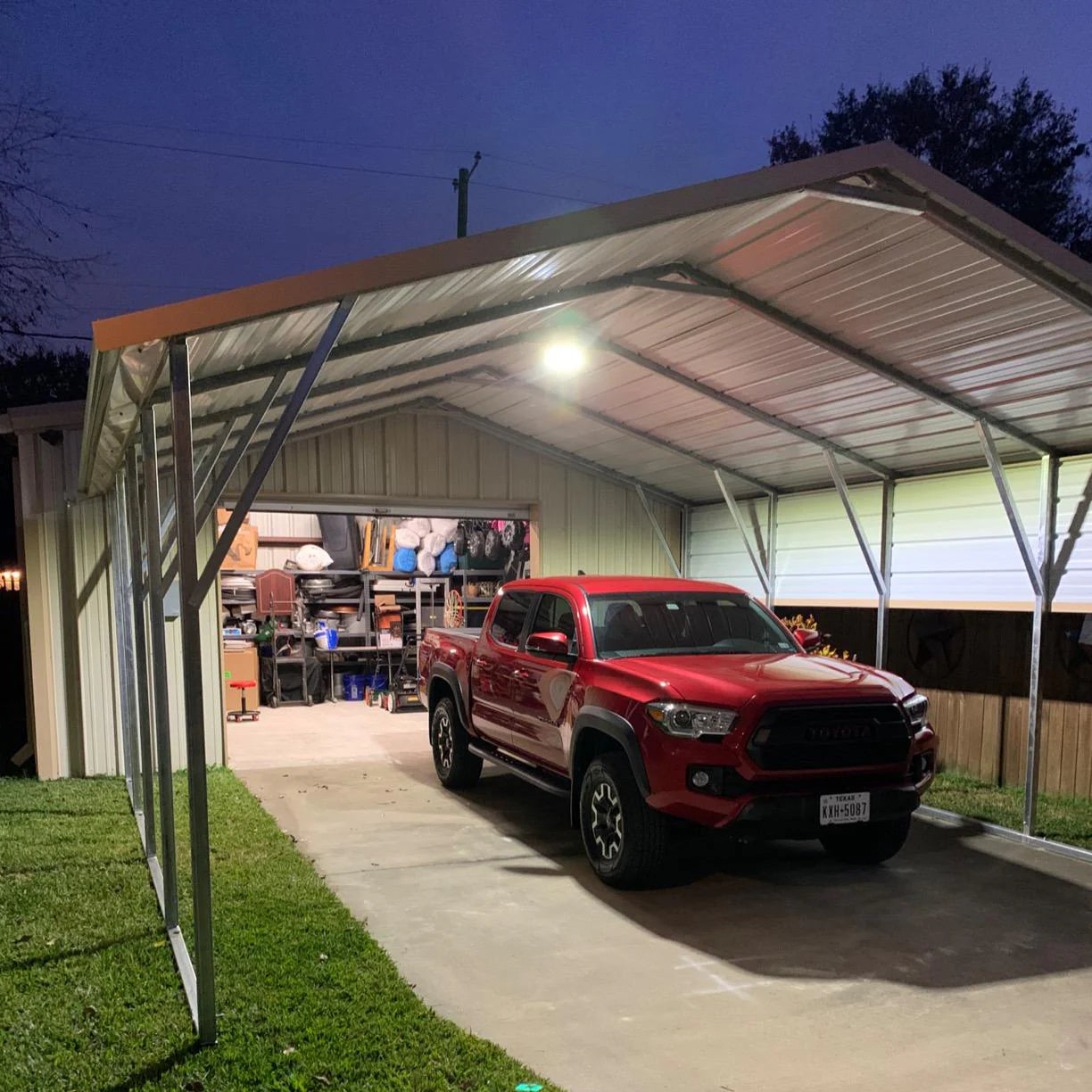 LED Canopy Light - Vega Series, 13000lumens, 5000K, AC 100-277V