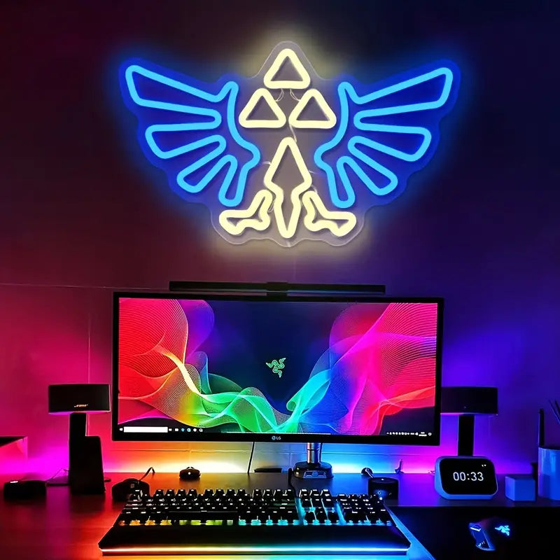 Wings LED Neon Sign Light