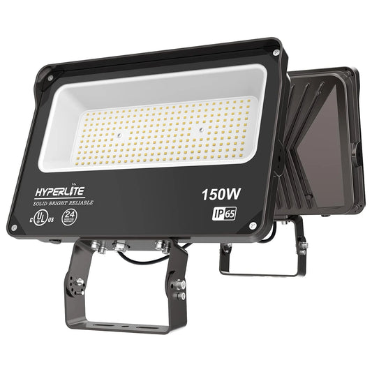 Hyperlite Led Flood Light - Mars Series (Trunion Mount) 2Pack, 18000lumens, 5000K, AC 120V ONLY