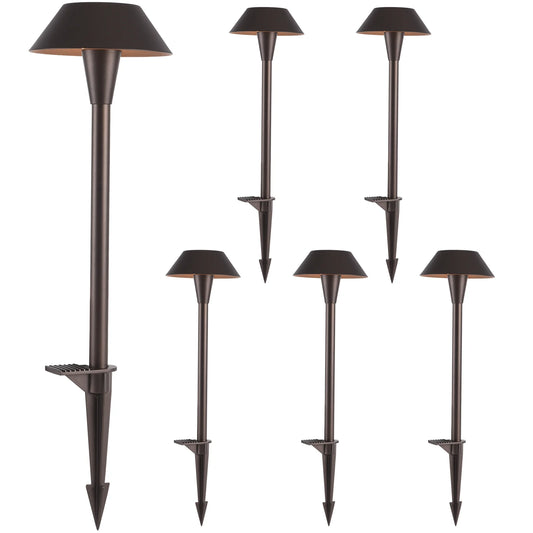 Glitgate 3CCT Landscape Path Light, 6 Pack