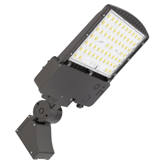 Parking Lot LED Lights - HPPK01 Series, 23000lumens, Adjustable Wattage & CCT, 120-277V or 347-480V
