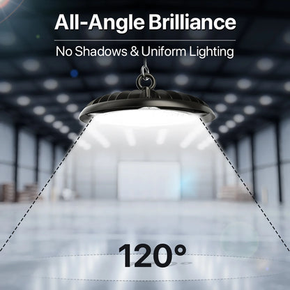 Hyperlite LED High Bay Light - BP Series, 18000lumens, 5000K, 120V ONLY
