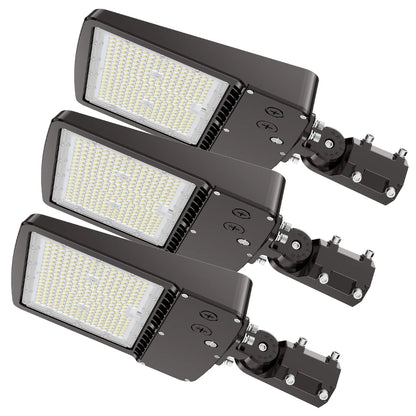 Hyperlite LED Parking Lot Light - Zeus Series,30000lumens, 5000K, 120-277V, Dusk to Dawn