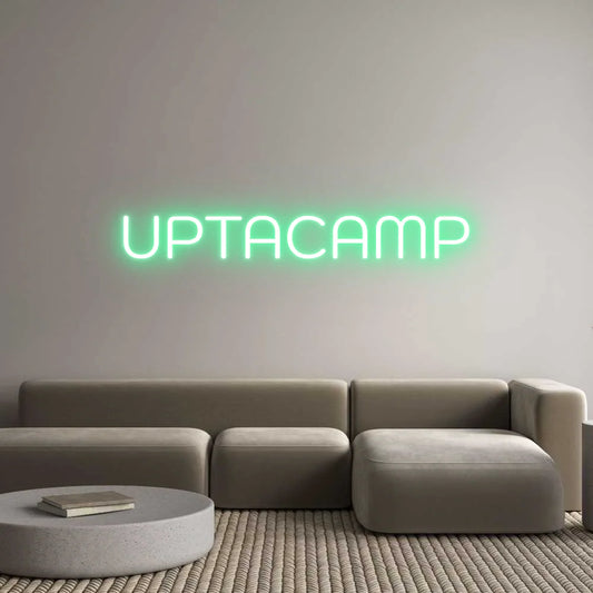 Custom Neon Light UPTACAMP