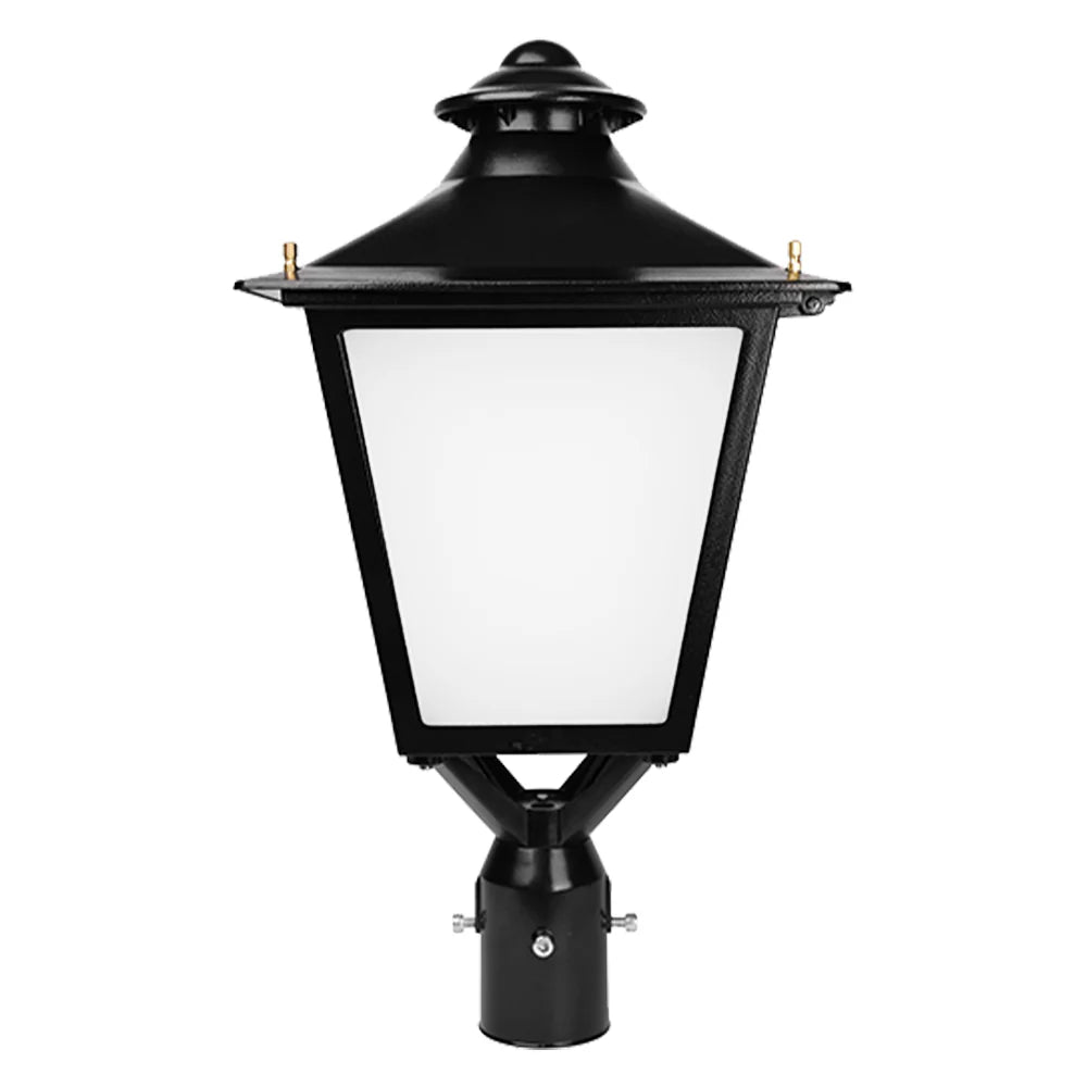 Post Top Light - TP350 Series, 6500lumens, Selectable Wattage&CCT, AC 120-277V, Photocell Optional,Wide Lighting Coverage
