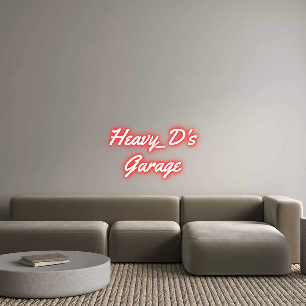 Custom Neon Light Heavy_D's Garag...