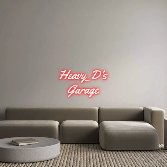 Custom Neon Light Heavy_D's Garag...