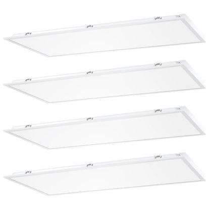 Recessed Mount Panel Light - BPL Series 4 Pack, 9000lumens, Selectable Wattage & CCT, AC 120-277V
