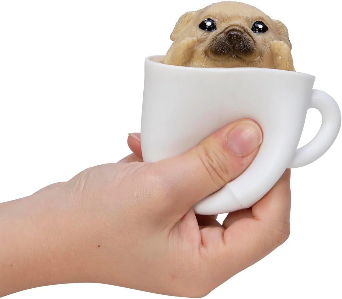 Pup in a Cup Squeeze to Reveal Adorable Caffeine Themed Companions Style May Vary Pack of 1