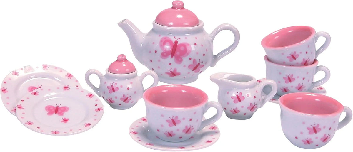 Butterfly Porcelain Tea Set