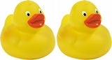 Classic Yellow Rubber Ducky by Pack of 2