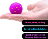 NeeDoh Dohnut Hole Needoh 4 Pack Sensory Squeeze Toy 15 in Diameter Colors May Vary