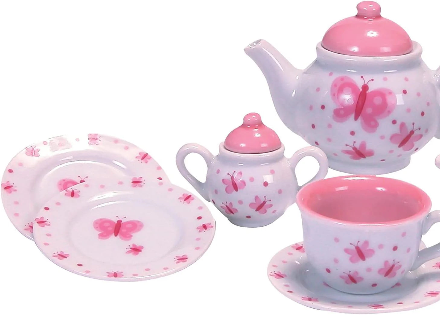 Butterfly Porcelain Tea Set