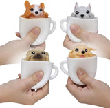 Pup in a Cup Squeeze to Reveal Adorable Caffeine Themed Companions Style May Vary Pack of 1