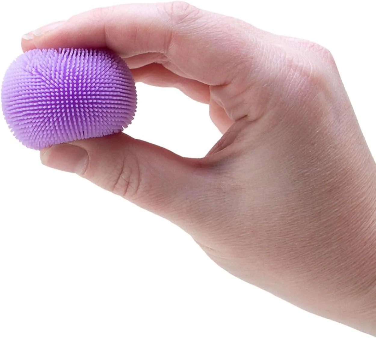 NeeDoh Teenie Fuzz Ball 3 Teenie Squeeze Toys with a Velvet Texture and Soft Cloud Squish 1 Balls Color May Vary