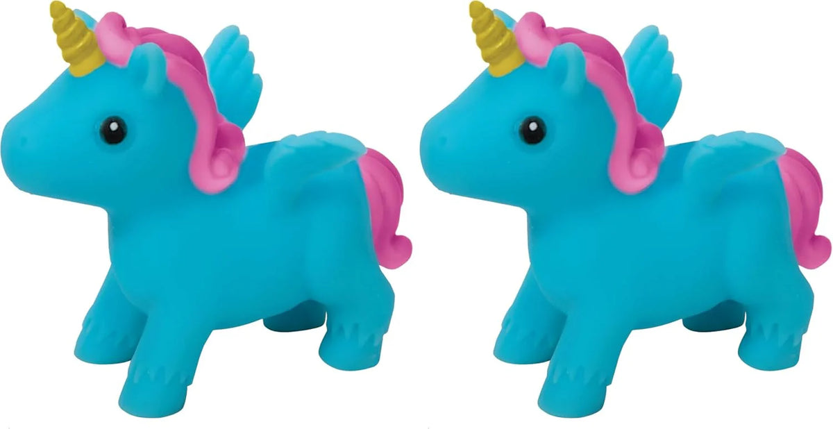 Itsy Bitsy Unicorn Squeezable and Stretchable Toy Color May Vary Pack of 2