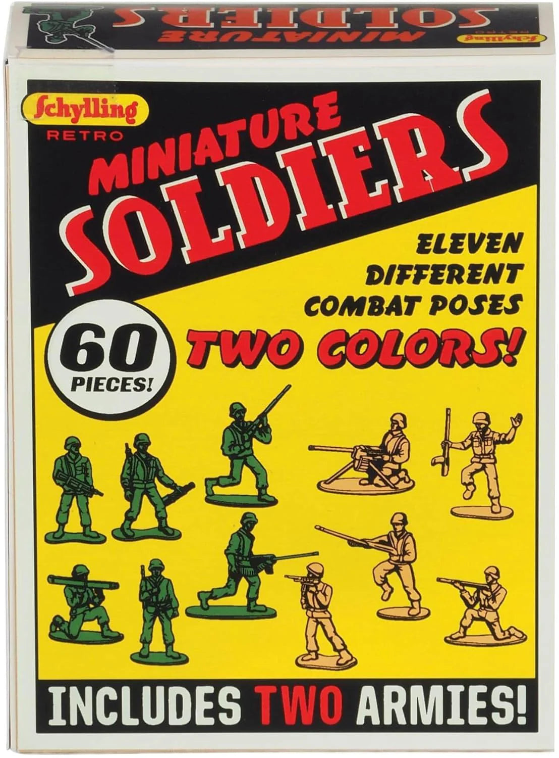 Retro Mini Soldiers 60 Piece 1 EA